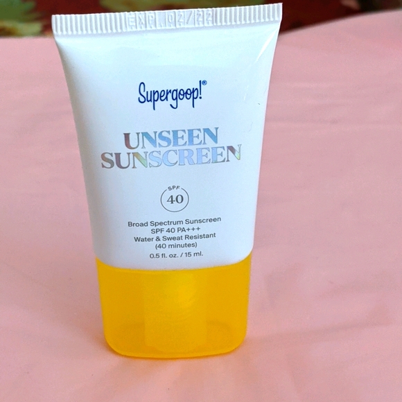 NWT Supergoop Unseen Sunscreen mini - Picture 2 of 4